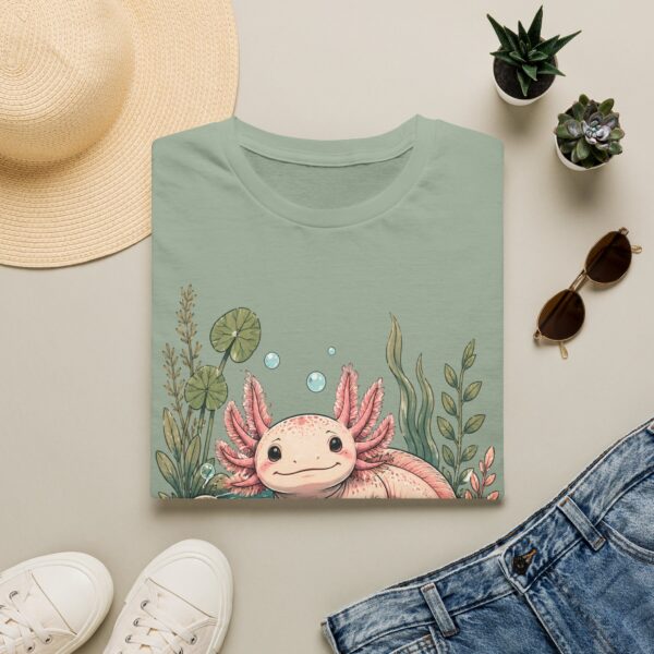 Cute Pink Axolotl T-Shirt — "Cute, Weird, and Thriving"