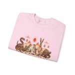 Desert Fox and Hare Illustration Sweatshirt | Soft Sand Sharp Instincts