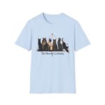 Moonlit Cat Society Graphic Tee - Cat Moonlight Shirt