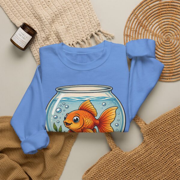 Tiny Pond, Big Personality Goldfish Crewneck Sweatshirt