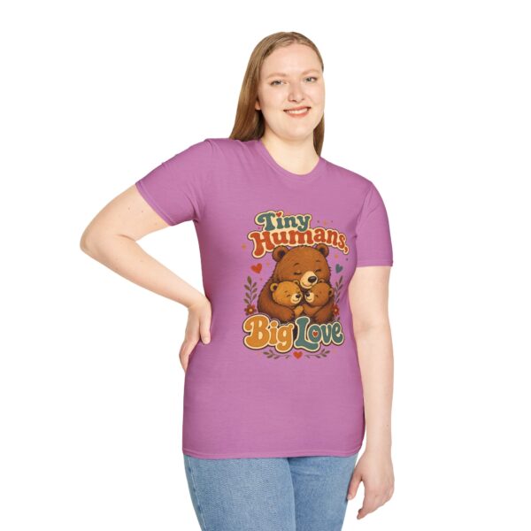 Tiny Humans, Big Love Bear Mom & Baby T-Shirt