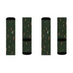 Pickleball Racket Ball Court Socks | Sublimation Socks