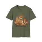 Southwestern Desert Animals T-Shirt — Fox, Rabbit & Owl Row Design