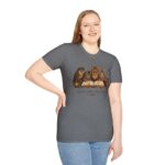 Reading Forest Animals T-Shirt — "Quiet Paws, Open Pages" Book Lover Tee