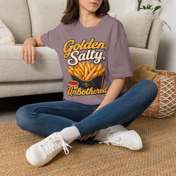 Golden, Salty, Unbothered French Fry T-Shirt