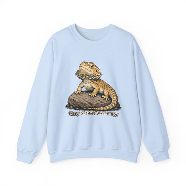 Bearded Dragon 'Tiny Dinosaur Energy' Crewneck Sweatshirt