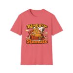 King of the Remote T-Shirt — Funny Couch Potato TV Remote Shirt