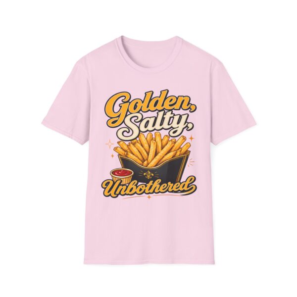 Golden, Salty, Unbothered French Fry T-Shirt