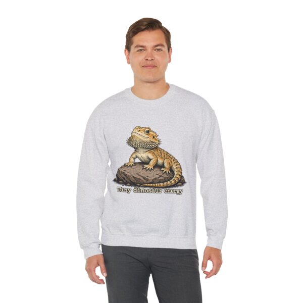 Bearded Dragon 'Tiny Dinosaur Energy' Crewneck Sweatshirt