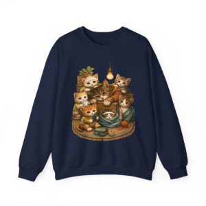 Rescue Cat Sweatshirt — Adopt Don't Shop Crewneck