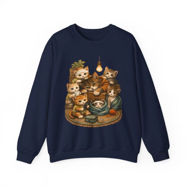 Rescue Cat Sweatshirt — Adopt Don't Shop Crewneck