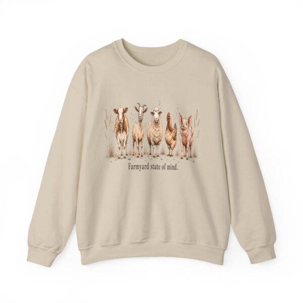 Farmyard State of Mind Sweatshirt — Cute Farm Animal Crewneck