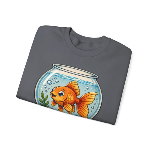Tiny Pond, Big Personality Goldfish Crewneck Sweatshirt