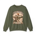 National Park Lover Vintage Hiking Crewneck Sweatshirt