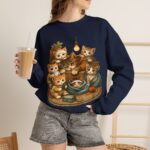 Rescue Cat Sweatshirt — Adopt Don't Shop Crewneck