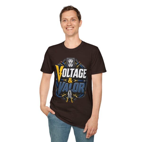 Voltage & Valor Lightning Graphic T-Shirt