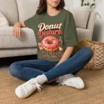 Donut Disturb T-Shirt — "I’m Glazing" Funny Donut Tee for Coffee Lovers