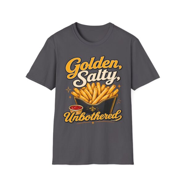 Golden, Salty, Unbothered French Fry T-Shirt