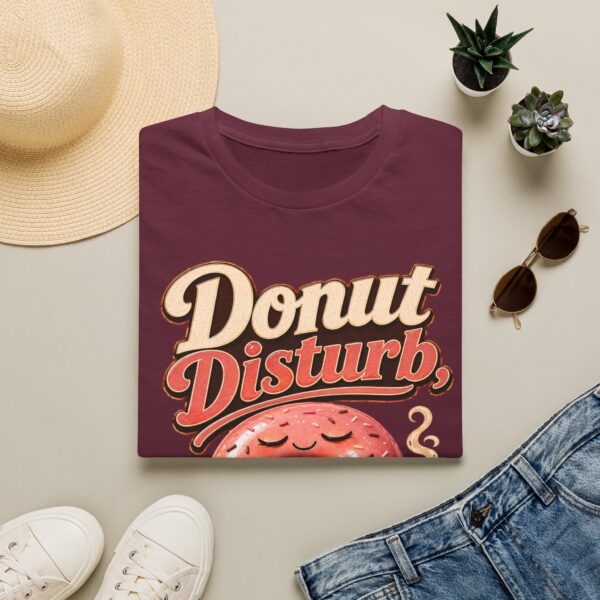 Donut Disturb T-Shirt — "I’m Glazing" Funny Donut Tee for Coffee Lovers