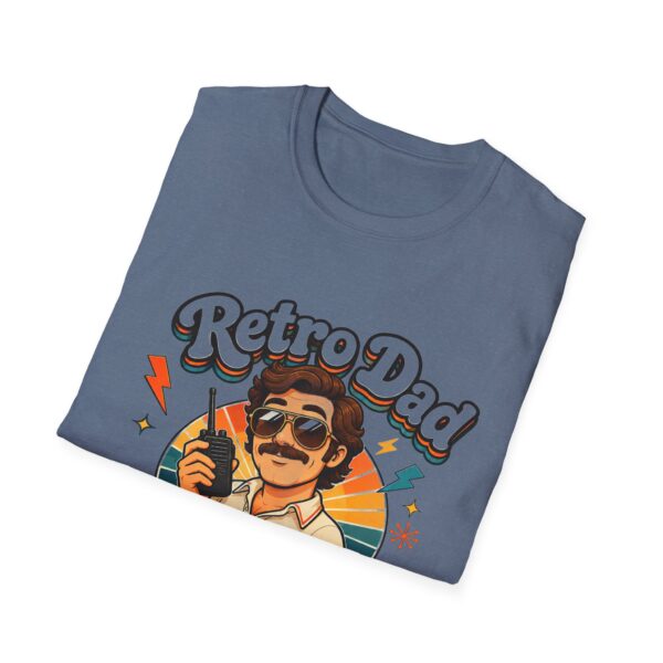 Retro Dad Energy T-Shirt — Vintage 70s Dad Vibes Graphic Tee