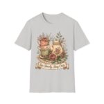 Tea Time Floral T-Shirt — "Sip Slowly, Stay Cozy" Vintage Teapot Tee