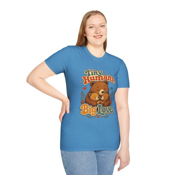 Tiny Humans, Big Love Bear Mom & Baby T-Shirt