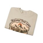 National Park Lover Vintage Hiking Crewneck Sweatshirt