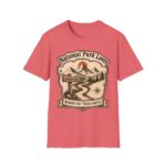 National Park Lover Vintage Mountain Camping Badge T-Shirt