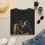 Brass After Midnight Vintage Jazz Saxophonist T-Shirt