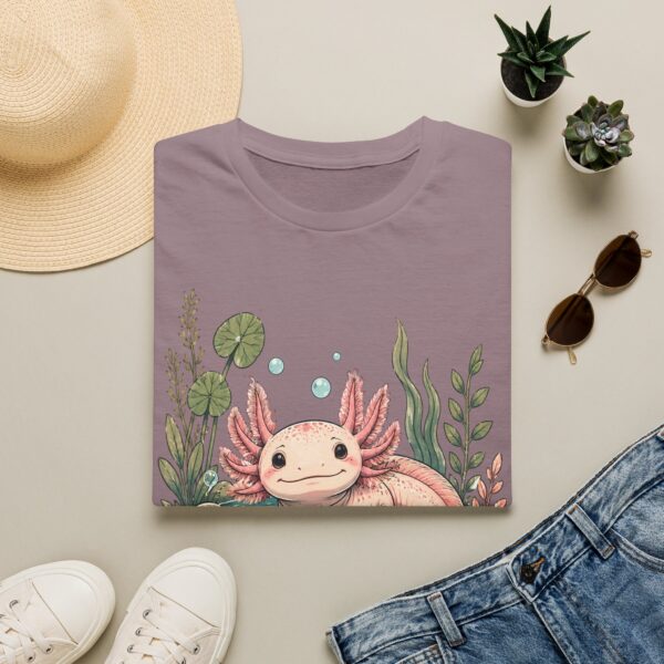 Cute Pink Axolotl T-Shirt — "Cute, Weird, and Thriving"