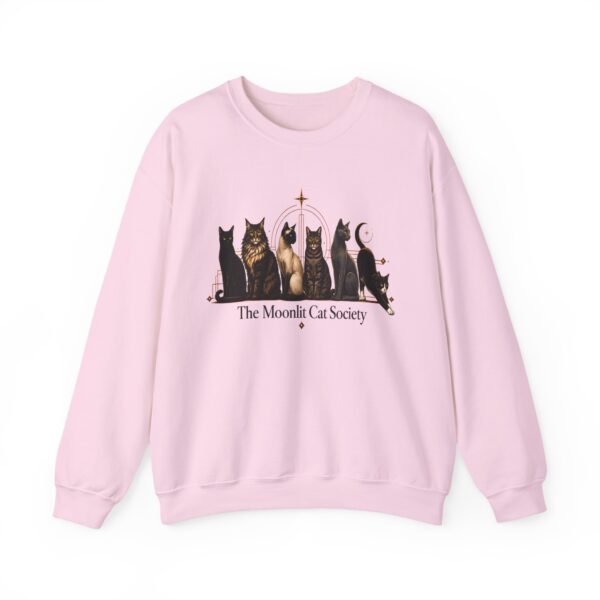 Moonlit Cat Society Crewneck Sweatshirt
