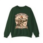 National Park Lover Vintage Hiking Crewneck Sweatshirt