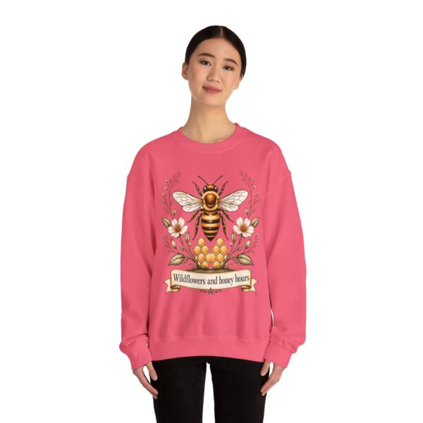 Wildflowers & Honey Hours Bee Crewneck Sweatshirt