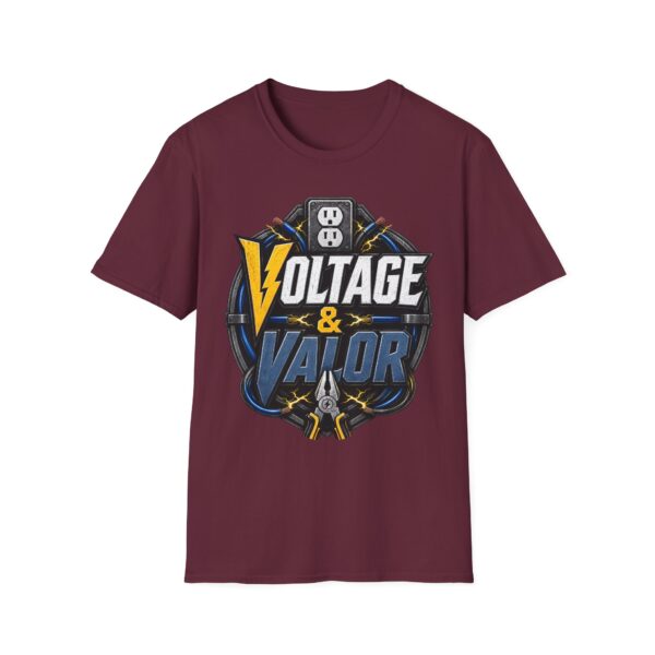 Voltage & Valor Lightning Graphic T-Shirt