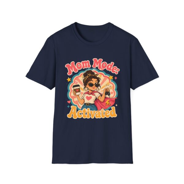 Mom Mode Activated T-Shirt — Retro Cute Mama Graphic Tee