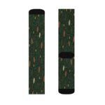 Pickleball Racket Ball Court Socks | Sublimation Socks