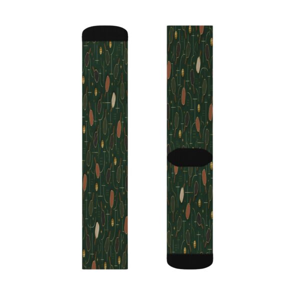 Pickleball Racket Ball Court Socks | Sublimation Socks