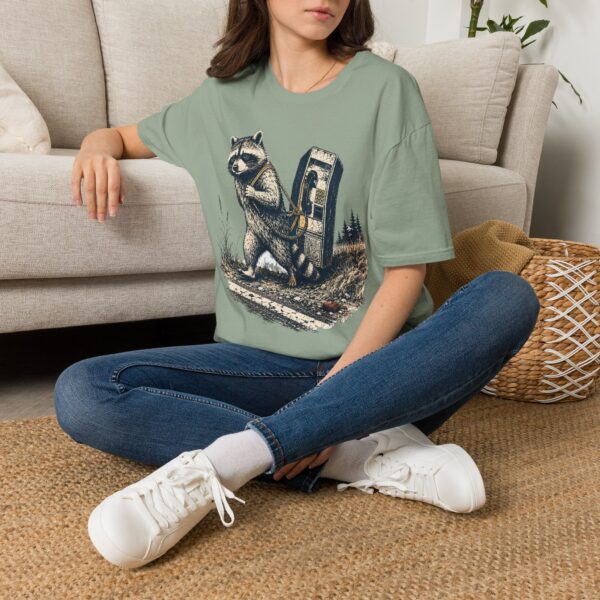 Raccoon Ditch Payphone Retro T-Shirt