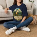Rare Sightings Calm Mornings bird illustration T-Shirt | nature hiking outdoors