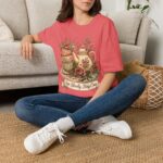 Tea Time Floral T-Shirt — "Sip Slowly, Stay Cozy" Vintage Teapot Tee