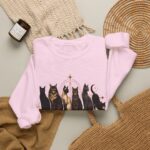 Moonlit Cat Society Crewneck Sweatshirt