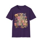 Dog Mom, Built Different T-Shirt — Cute Graphic Tee for Dog Lovers