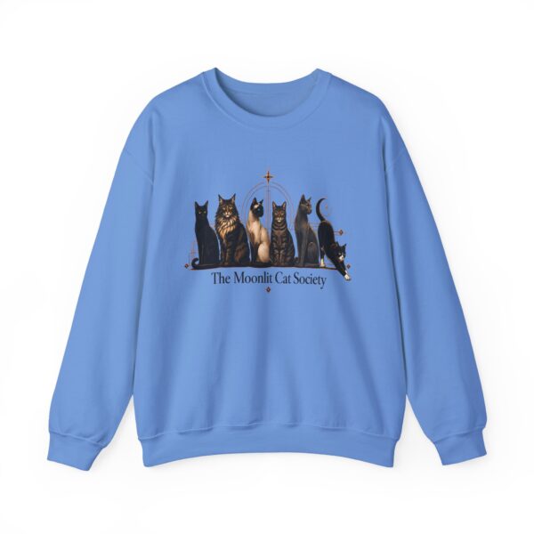 Moonlit Cat Society Crewneck Sweatshirt