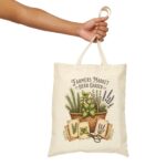 Farmers Market Herb Garden Canvas Tote Bag
