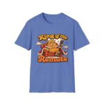 King of the Remote T-Shirt — Funny Couch Potato TV Remote Shirt