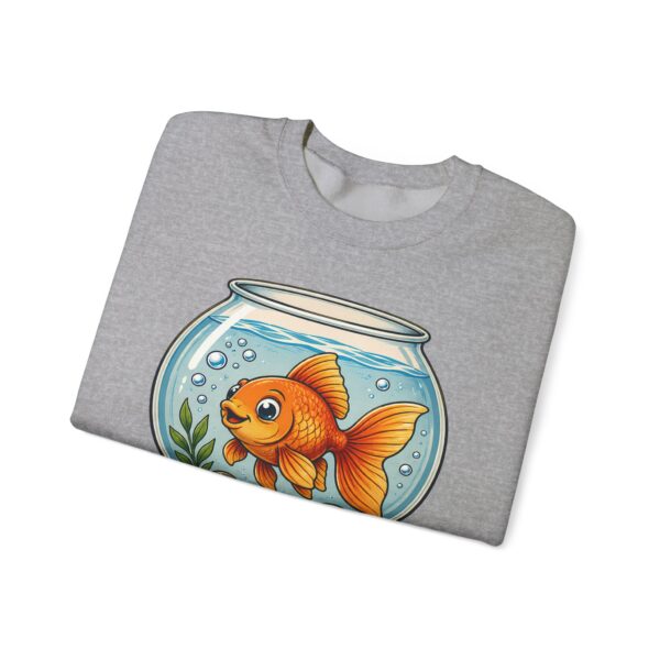 Tiny Pond, Big Personality Goldfish Crewneck Sweatshirt