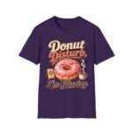 Donut Disturb T-Shirt — "I’m Glazing" Funny Donut Tee for Coffee Lovers