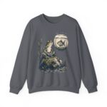 Vintage Frog & Floating Fishbowl Sweatshirt — Nostalgic Nature Crewneck