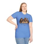 Reading Forest Animals T-Shirt — "Quiet Paws, Open Pages" Book Lover Tee