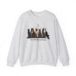Moonlit Cat Society Crewneck Sweatshirt